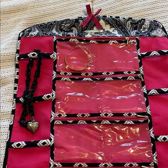 Pink Hanging Jewelry Organizer - Picture 4 of 4